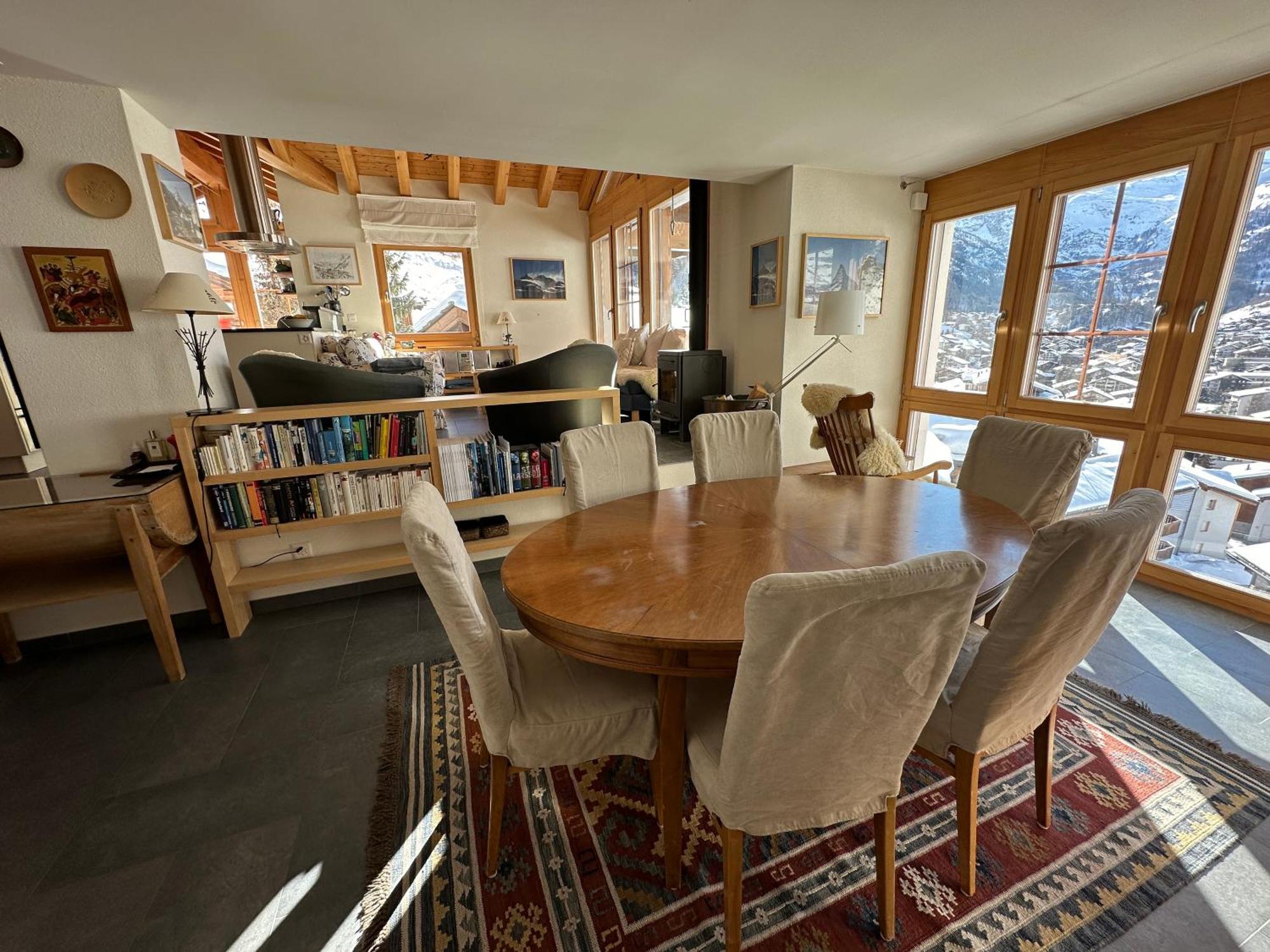 Modern Self-Catering Apartment With Matterhorn Views Zermatt Exteriér fotografie