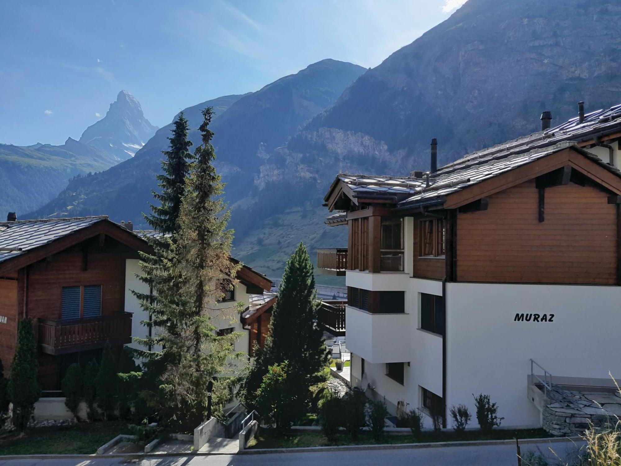 Modern Self-Catering Apartment With Matterhorn Views Zermatt Exteriér fotografie